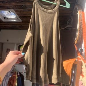 Free People Scoop Neck Tank